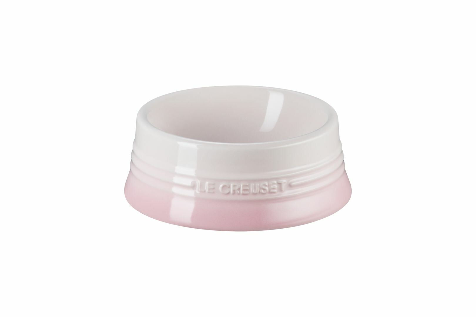 Le Creuset Керамическая миска для домашних животных Stoneware Pet Bowl, 23 см (0,8 л) - цвет Shell Pink (светло-розовый / Shell Pink)
