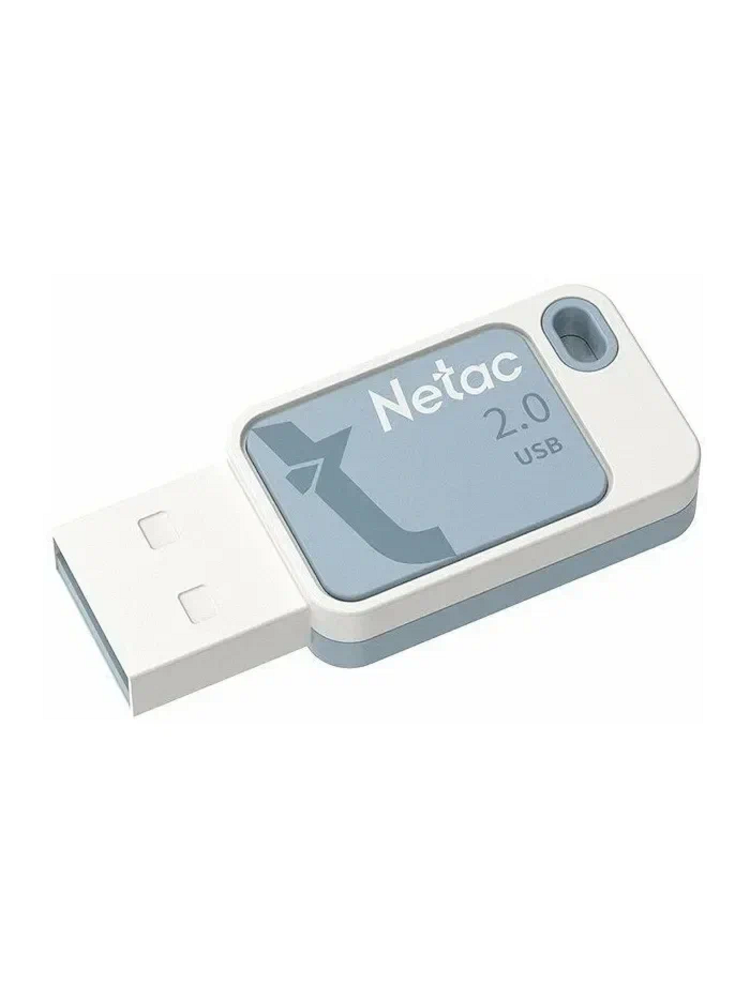 Накопитель флешка USB 2.0 8GB Netac UA31 голубого цвета 1 шт