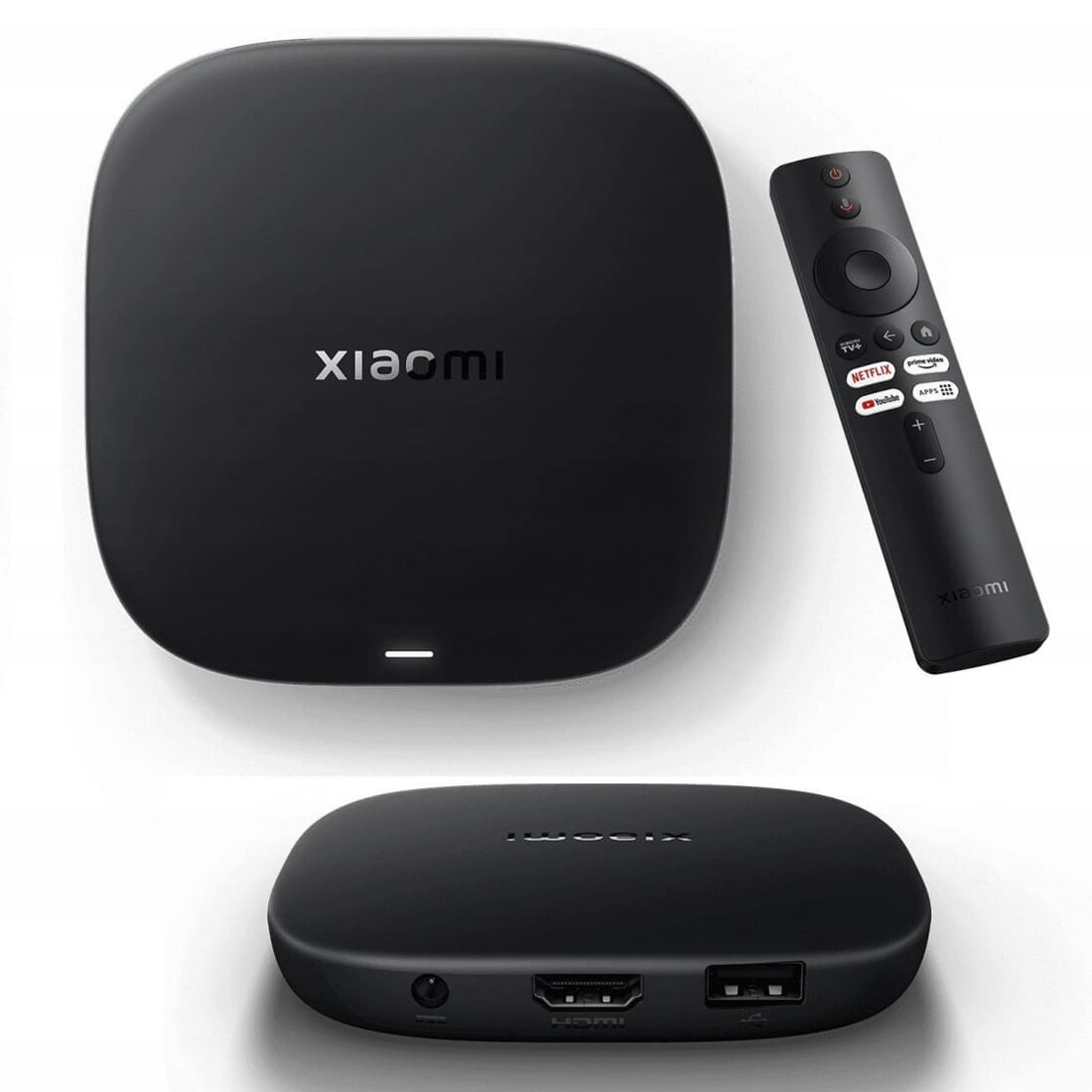 Xiaomi Mi Box S 3-го поколения — 4K UHD Smart TV приставка, Google TV, Wi-Fi 6, Dolby Atmos