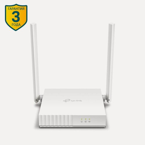 Изображение товара Wi-Fi Роутер TP-Link TL-WR820N, 2.4ГГц N300, 3xRJ45 100Мбит/с, режим роутер/ретранслятор