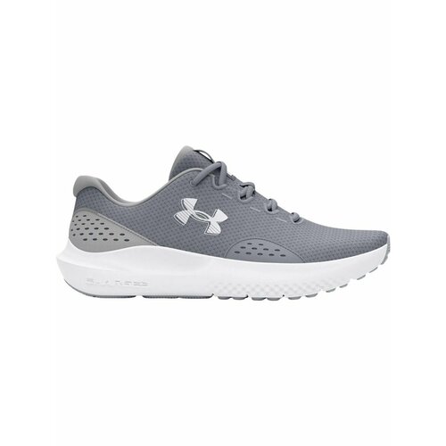 фото Кроссовки under armour charged surge 4, полнота f (eu)/ на среднюю стопу, размер 7,5 us, серый/белый