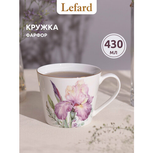 фото Кружка lefard iris 590-322, 450 мл, 1 предм., 1 персоны