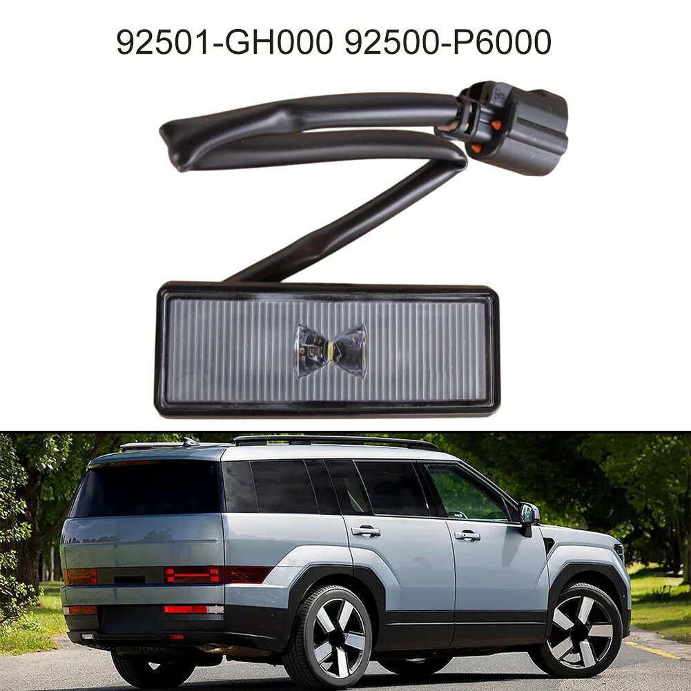 Фонарь подсветки номерного знака заднего бампера 92500P6000 для Hyundai Santa Fe 2024-2026, сигнальная лампа, быстрая установка