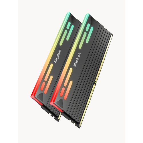 KingBank White Star blade Модуль памяти DDR5 8000MHz 16GB UDIMM Heatsink White RGB DRAMHynix A-die C362 130969₽