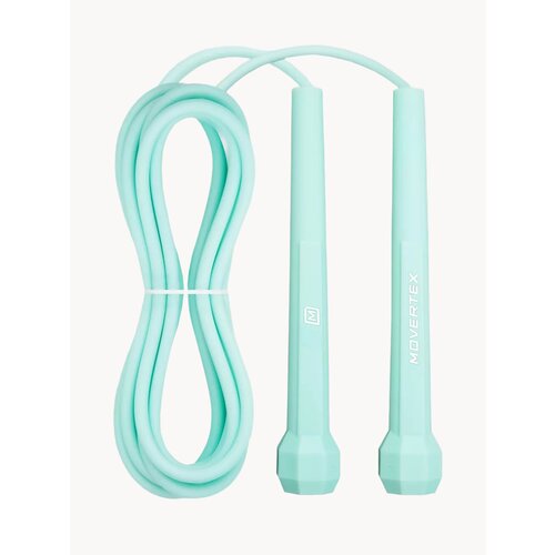 Скакалка спортивная для занятий спортом, фитнесом и боксом с регулировкой длины 310 см, MOVERTEX