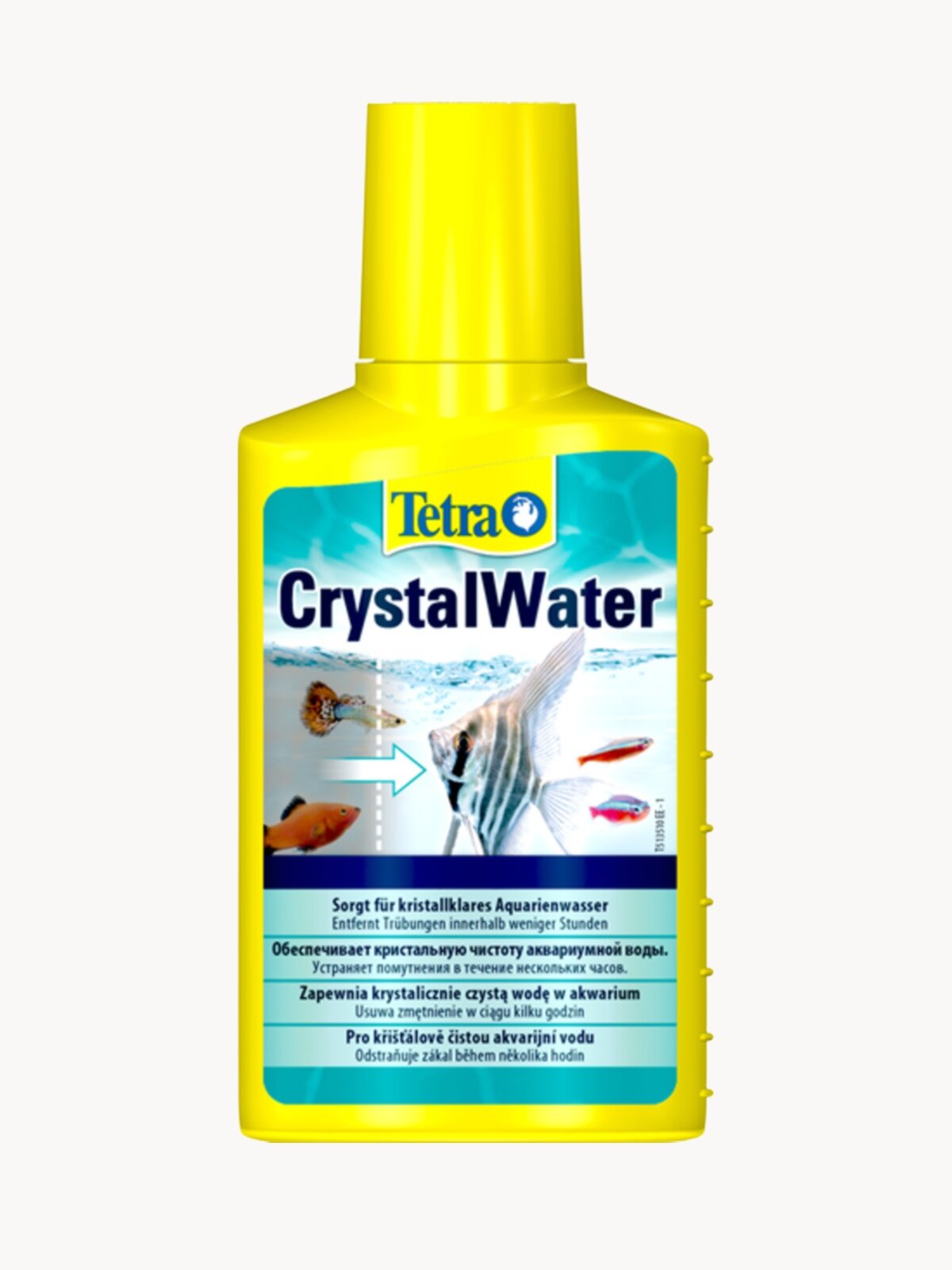 Tetra CrystalWater средство для профилактики и очищения аквариумной воды, 100 мл, 119 г