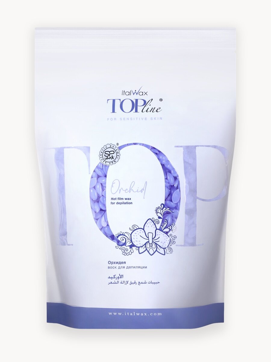 Воск Italwax "TOP LINE Орхидея", 750 грамм, горячий, для всех типов волос и кожи