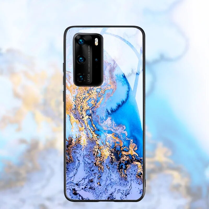 Элегантный зеленый мраморный чехол для телефона Huawei P30 P40 P20 Lite E Pro Honor 50 10X 10 10i Mate 20 30 Plus 8X 9X Nova 5T розовый HW-DLS9003 For Honor 30