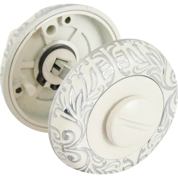 Накладка фиксатор WC 17W/Н цвет белый хром