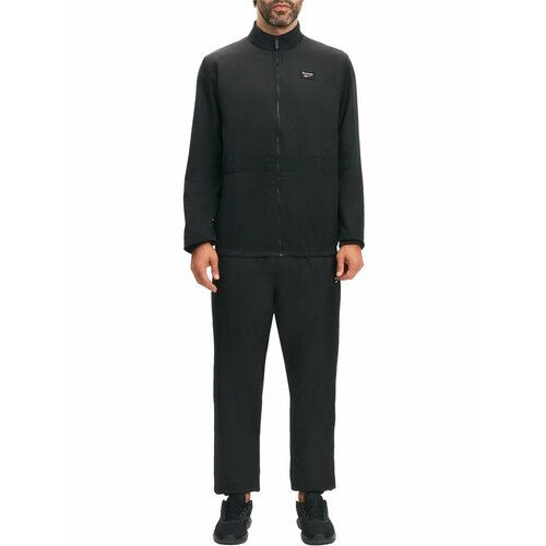 фото Костюм спортивный reebok claxon 2pc tracksuit, размер xs, черный