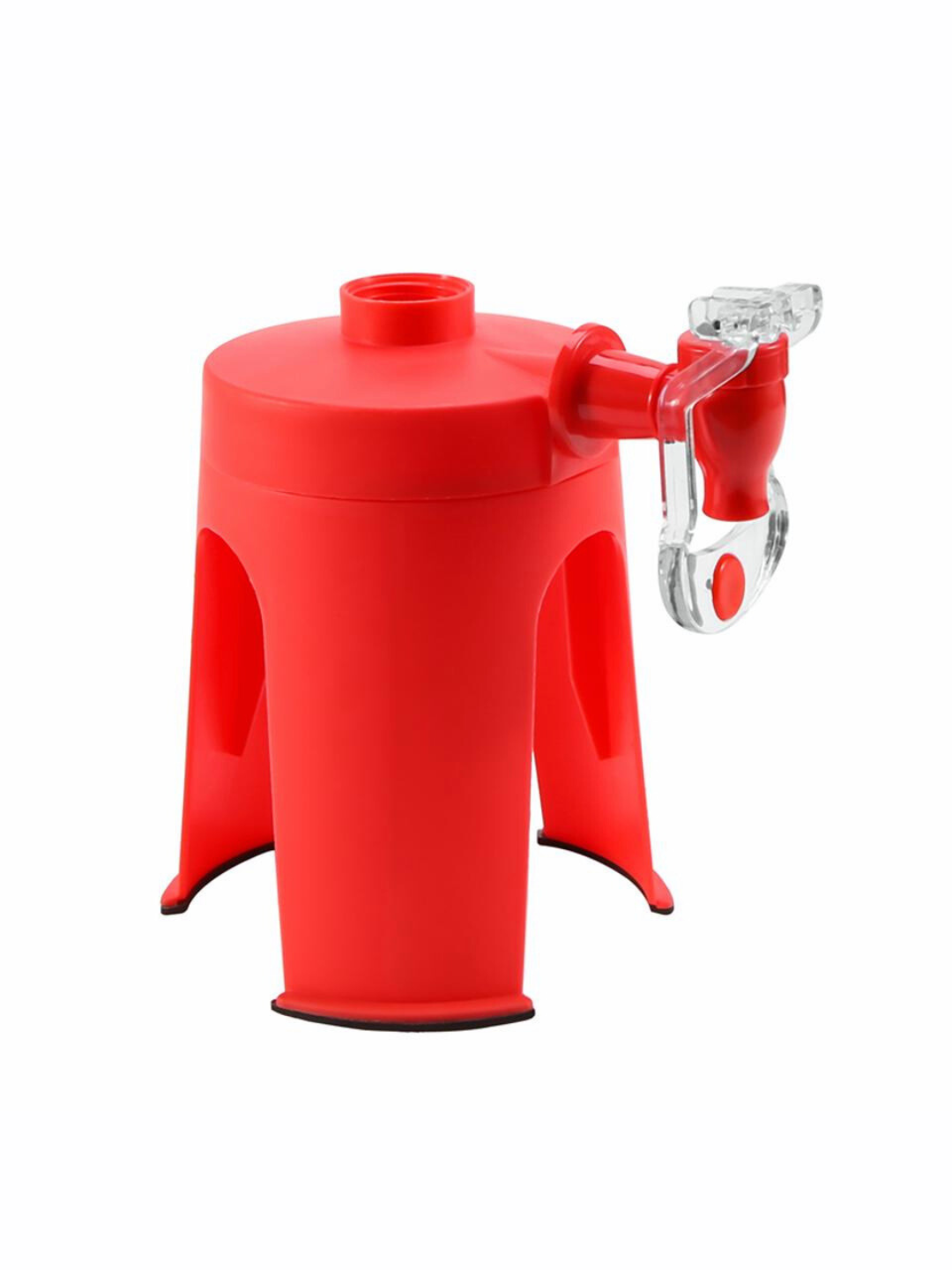 Дозатор для газированных напитков – удобный кулер-диспенсер, красный — фото 1
