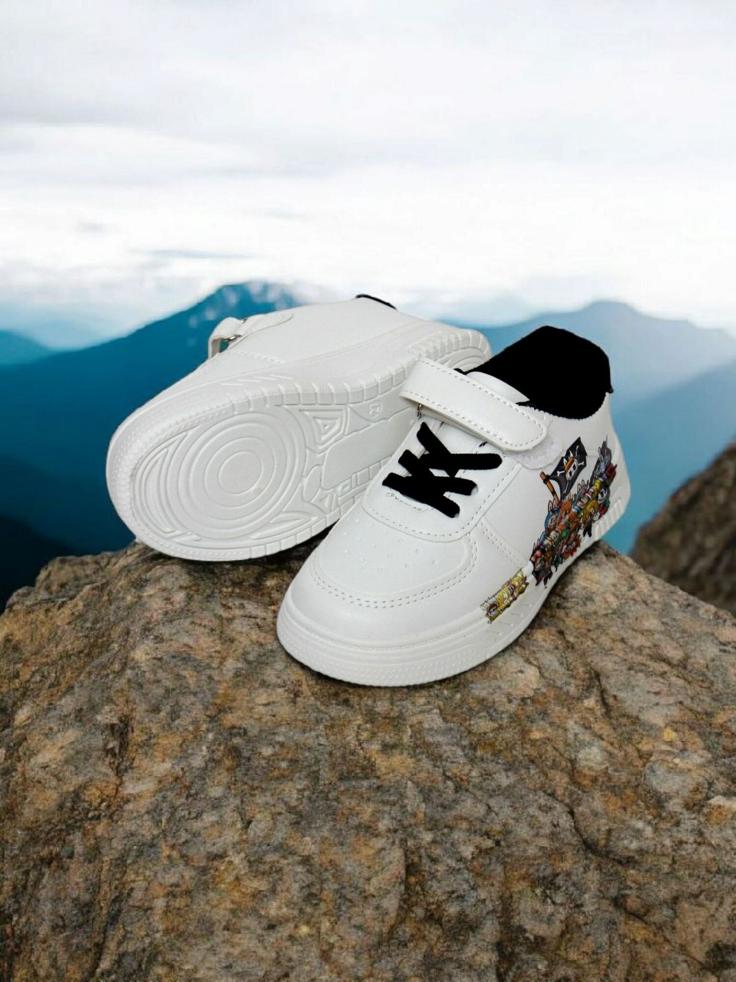 Кеды, размер 31, Белый+черный — фото 1