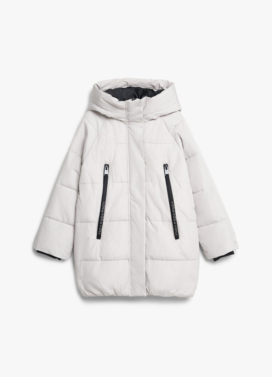 Пальто Funday размер 152 серый