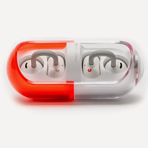 Изображение товара Наушники Moondrop "PILL Red", беспроводные, шумоподавление, влагозащита, красные