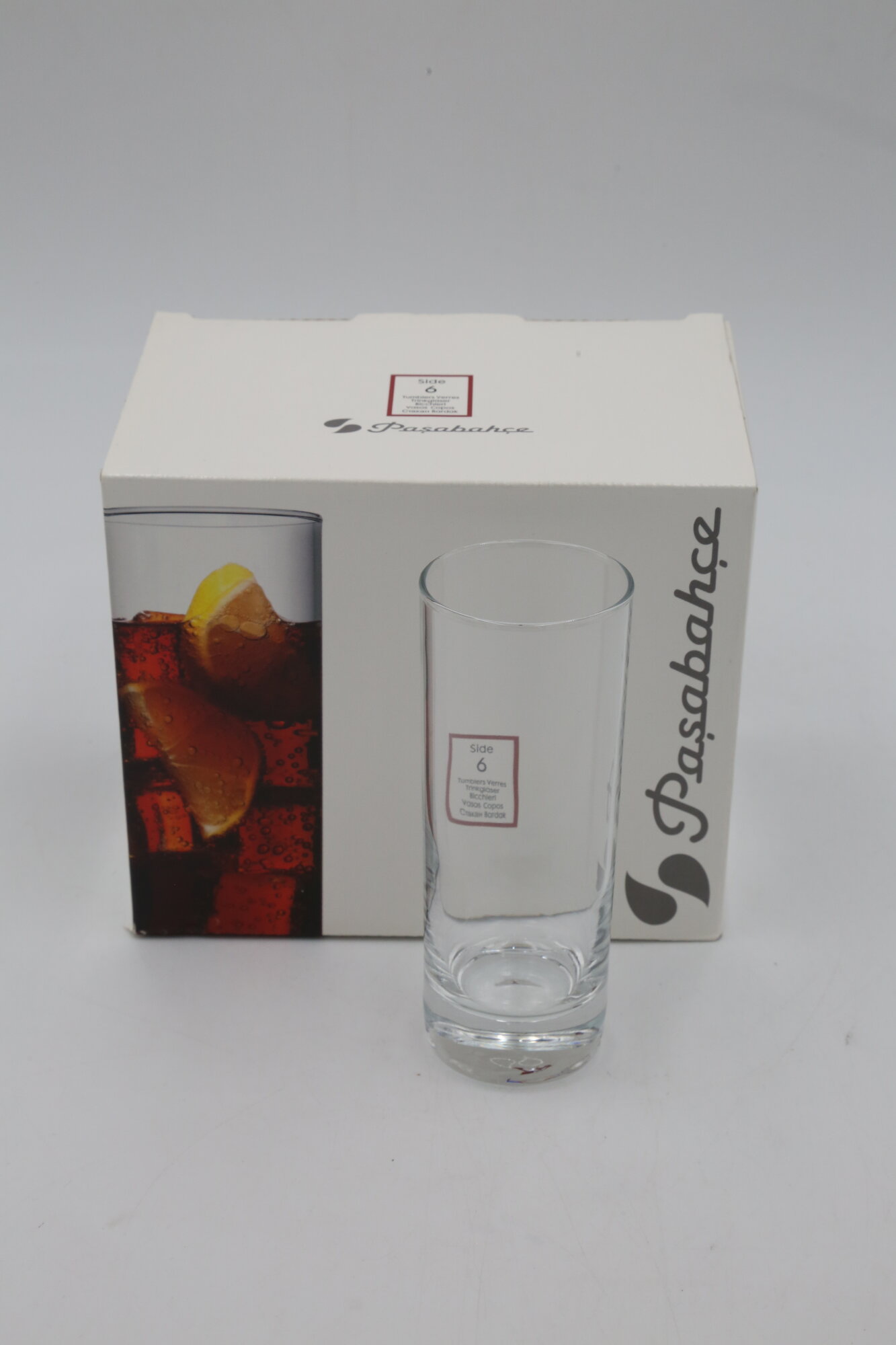 Стакан PASABAHCE сиде 42438 215мл 6шт 6х8 793445 — фото 1