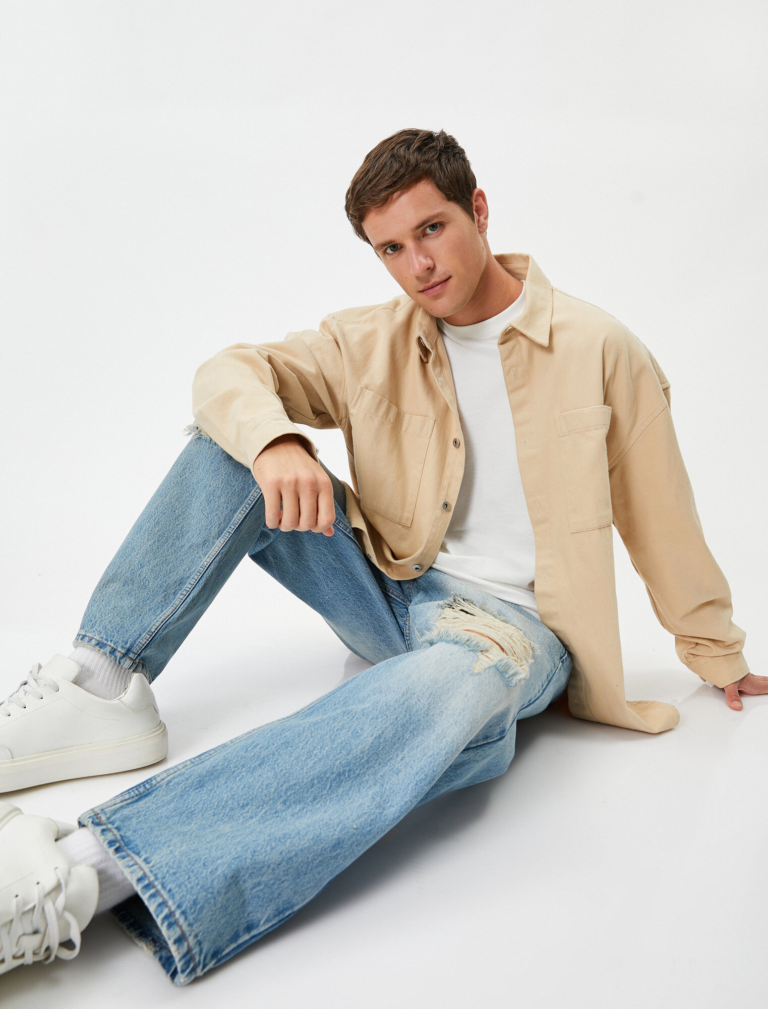 Джинсы KOTON размер W32 L32 (рост 182 см) 740 indigo