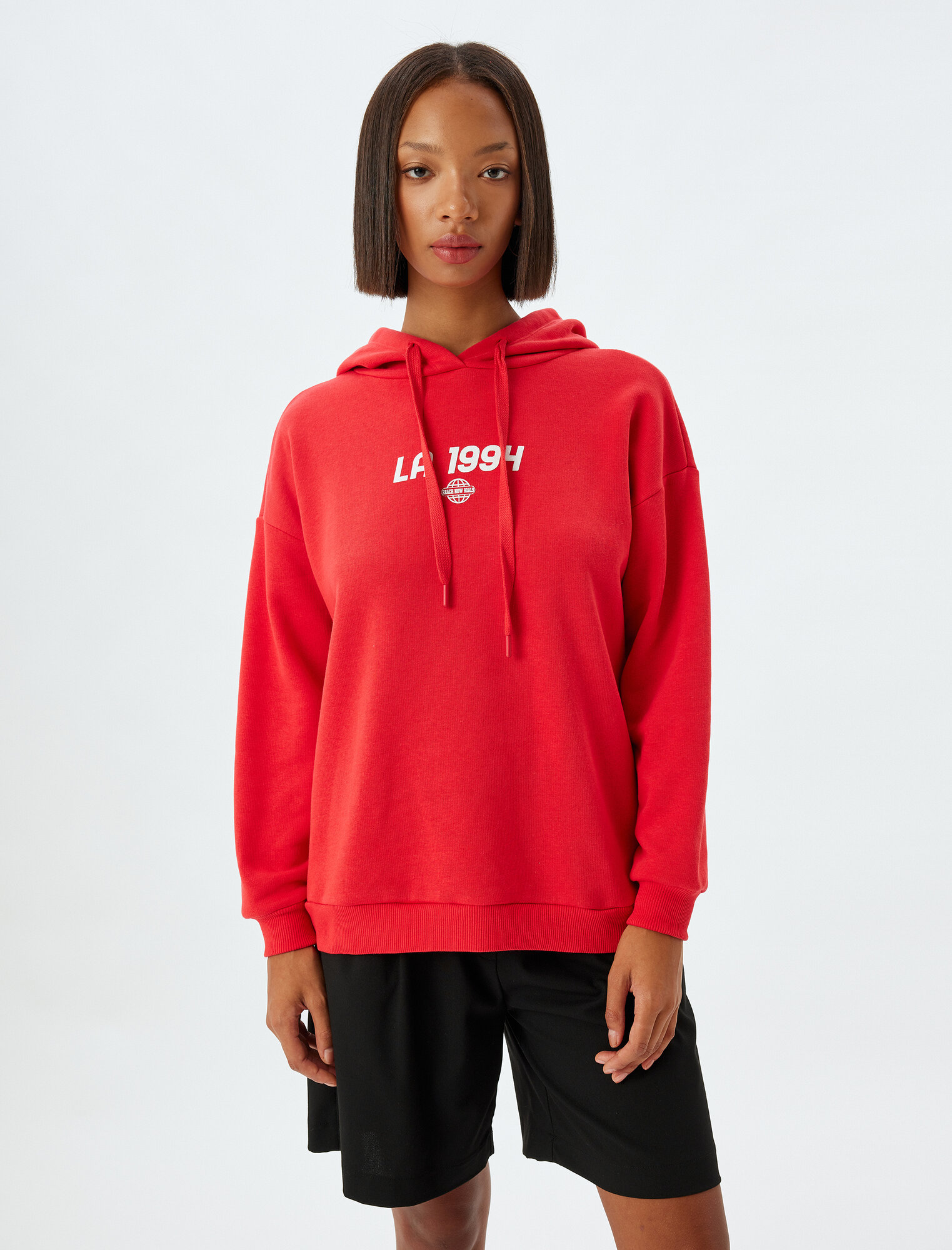 Свитшот KOTON, размер M, , красный — фото 1