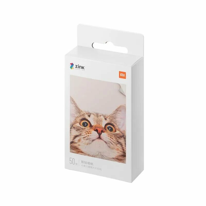 Принтеры И Комплектующие Xiaomi Мини-принтер Фотобумага для принтера Xiaomi Mijia AR ZINK Portable Photo Printer Paper 50 листов