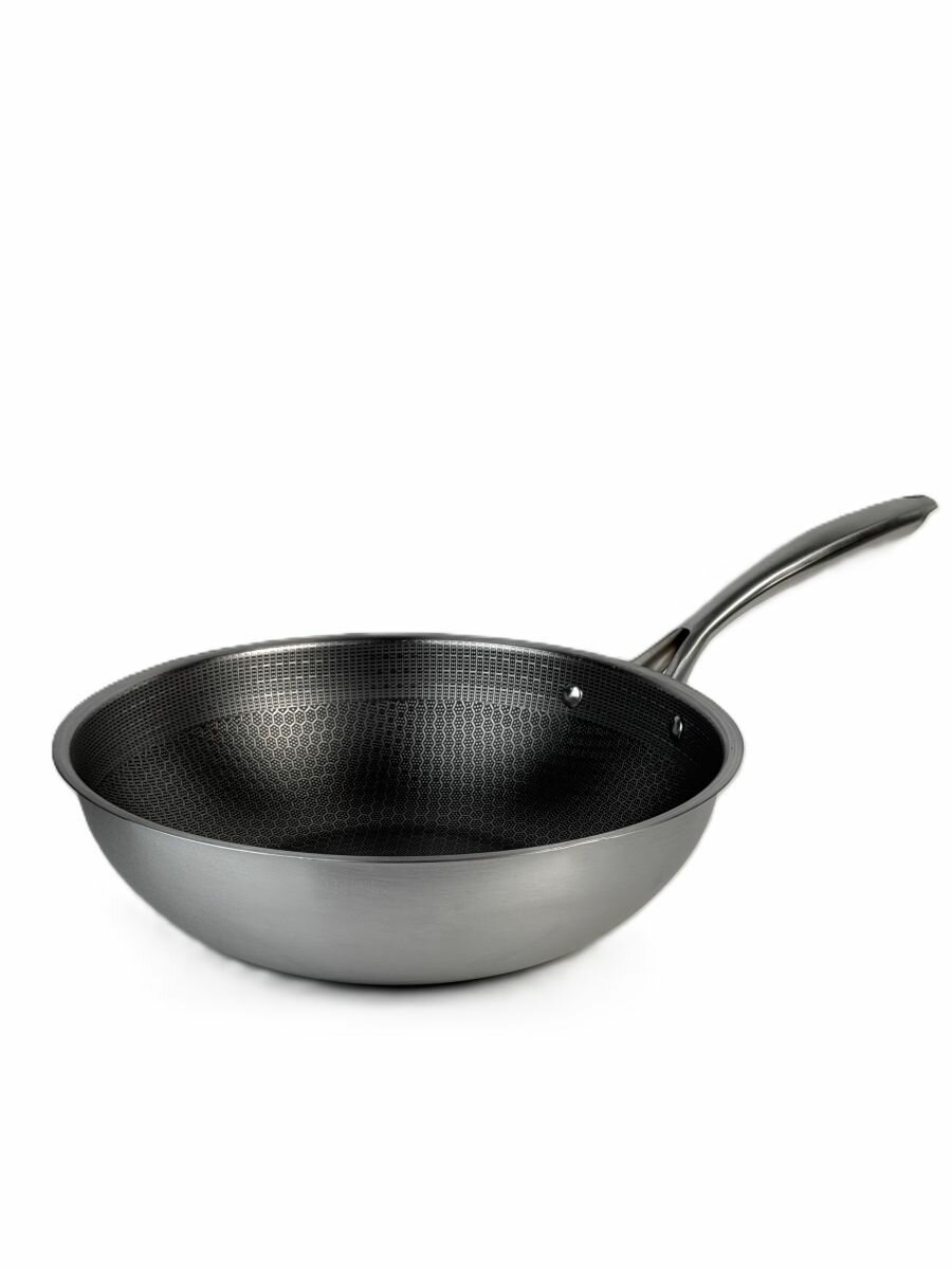 Сковорода из нерж. стали WOK LH-5550 30см