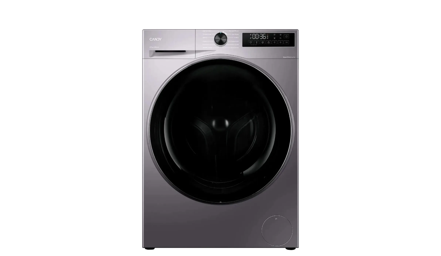 Стиральная машина CANDY Nova C43D, с сушкой, инверторный двигатель, 1400 об/мин, загрузка 8 кг