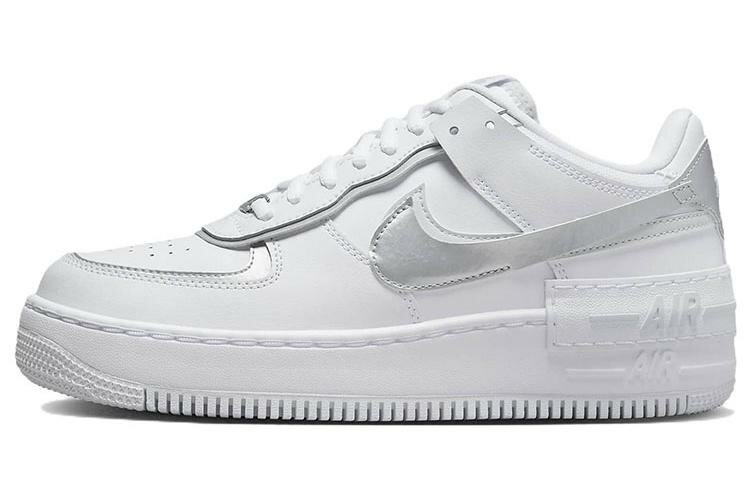 Кроссовки NIKE Air Force 1 Shadow W полнота 6 (RU)/ на среднюю стопу размер 41 EU белый