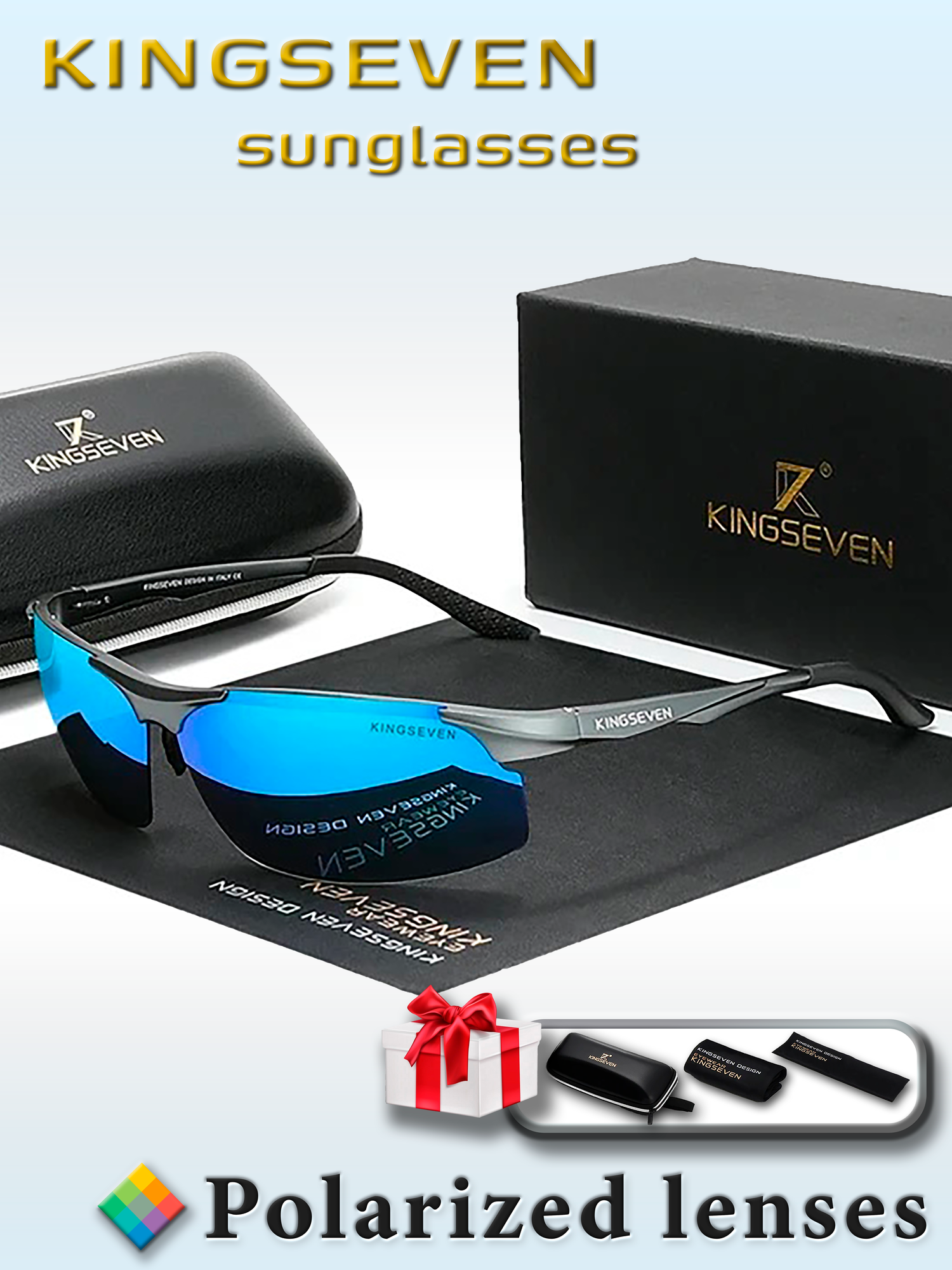 Солнцезащитные очки KINGSEVEN 