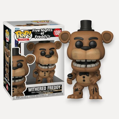 Изображение товара Фигурка Фредди ломаный "фнаф/Пять ночей у Фредди" от Funko Pop! 1086, коллекционная