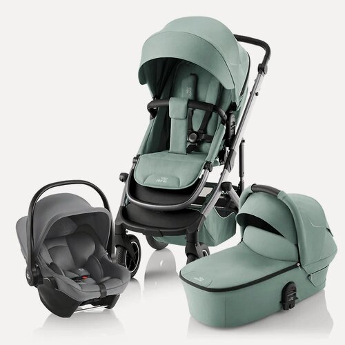 Изображение товара Детская коляска 3в1 Britax Römer Smile 5Z, цвет Jade Green (Зелёный), артикул производителя SM37975 / 2000038429