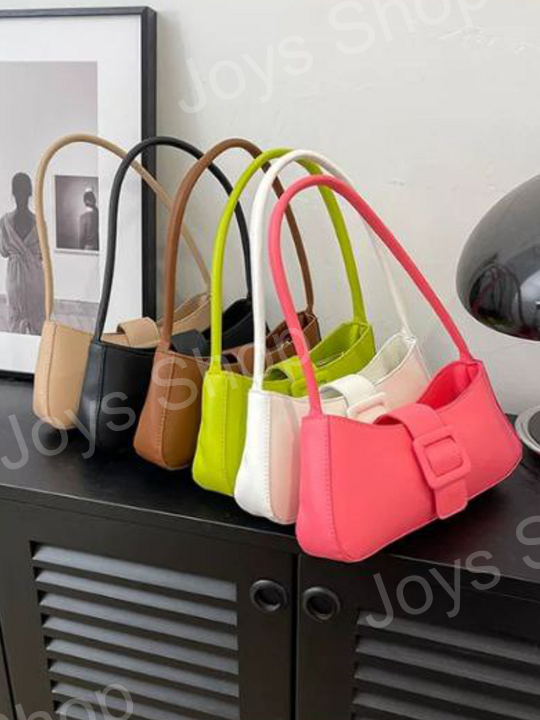 Сумка багет , черный . — фото 1