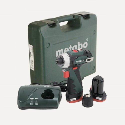 Изображение товара Аккумуляторная дрель-шуруповерт Metabo PowerMaxx BS +LC 40 618140310