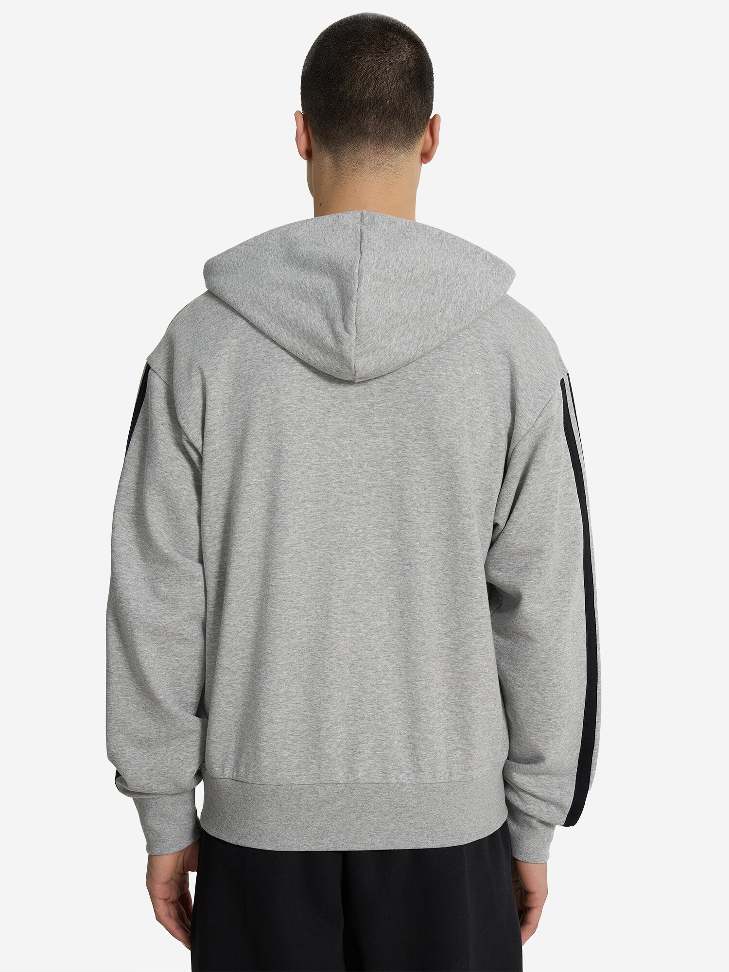 Толстовка спортивная adidas, размер XL, , серый — фото 1