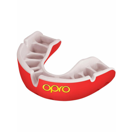 Боксерская капа Opro Gold Level Red оригинал из Великобритании