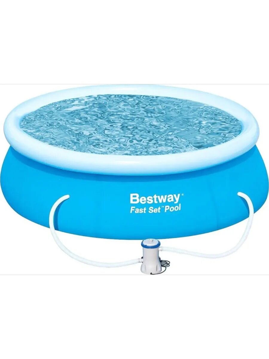 Бассейн надувной 57270 305х76 см, 3638л+фильтр-насос