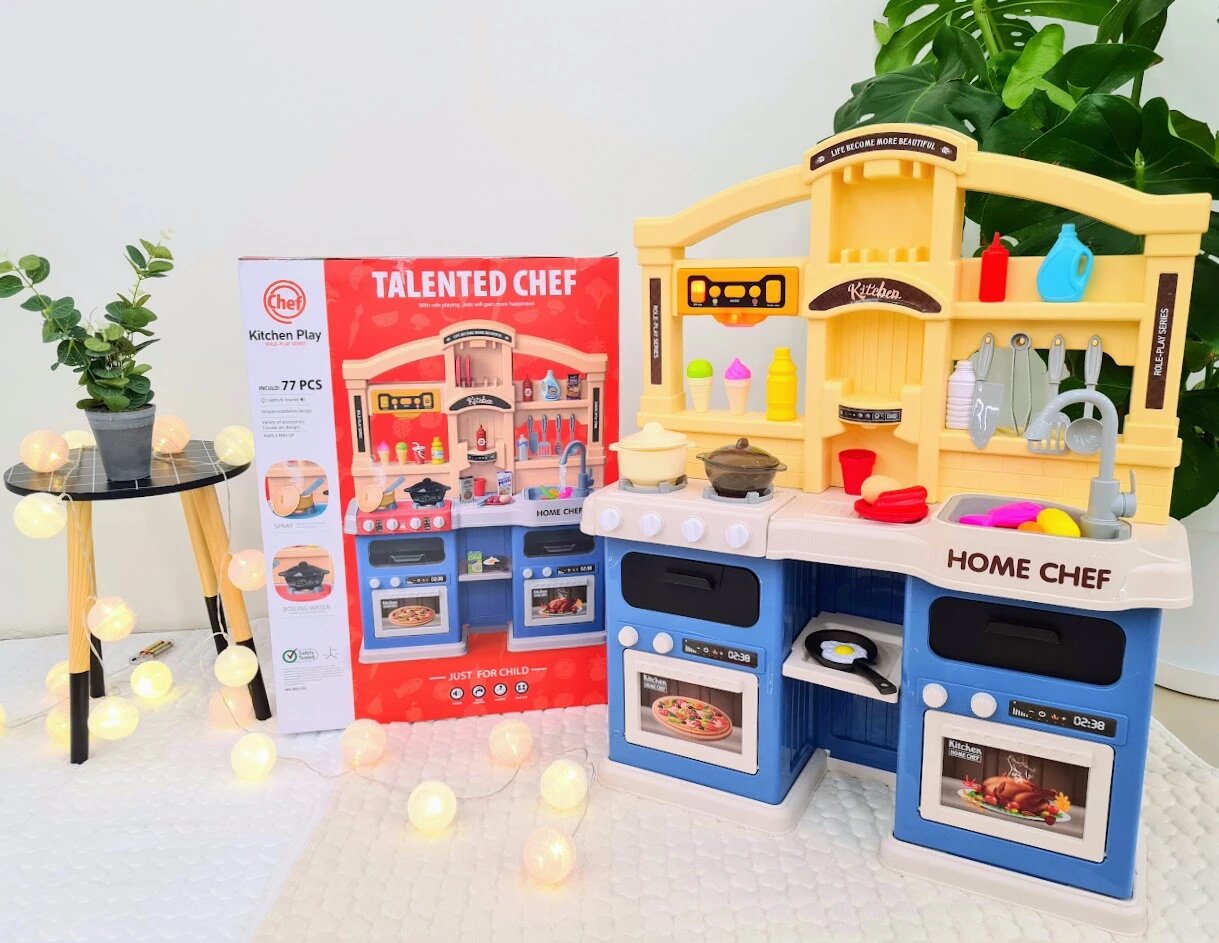 Кухня Spraying Kitchen "Talented Chef", для девочек, с водой, звук, свет, питание от батареек