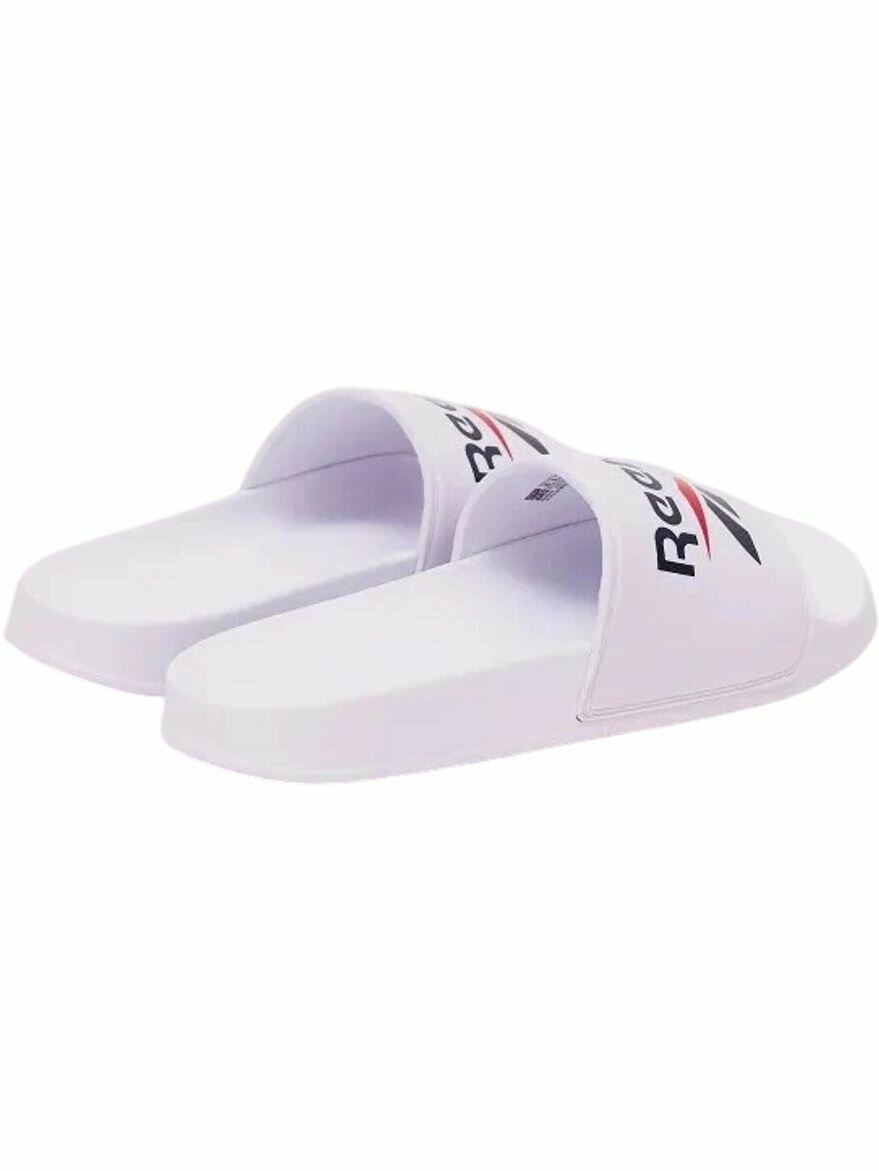 Шлёпанцы Reebok Fulgere Slide, размер 4 US, белый/синий/красный — фото 1