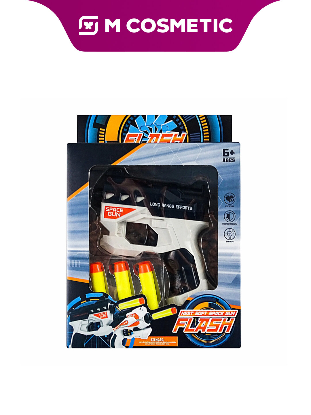 Бластер "YB213620", пластик, для сюжетных игр, для мальчиков