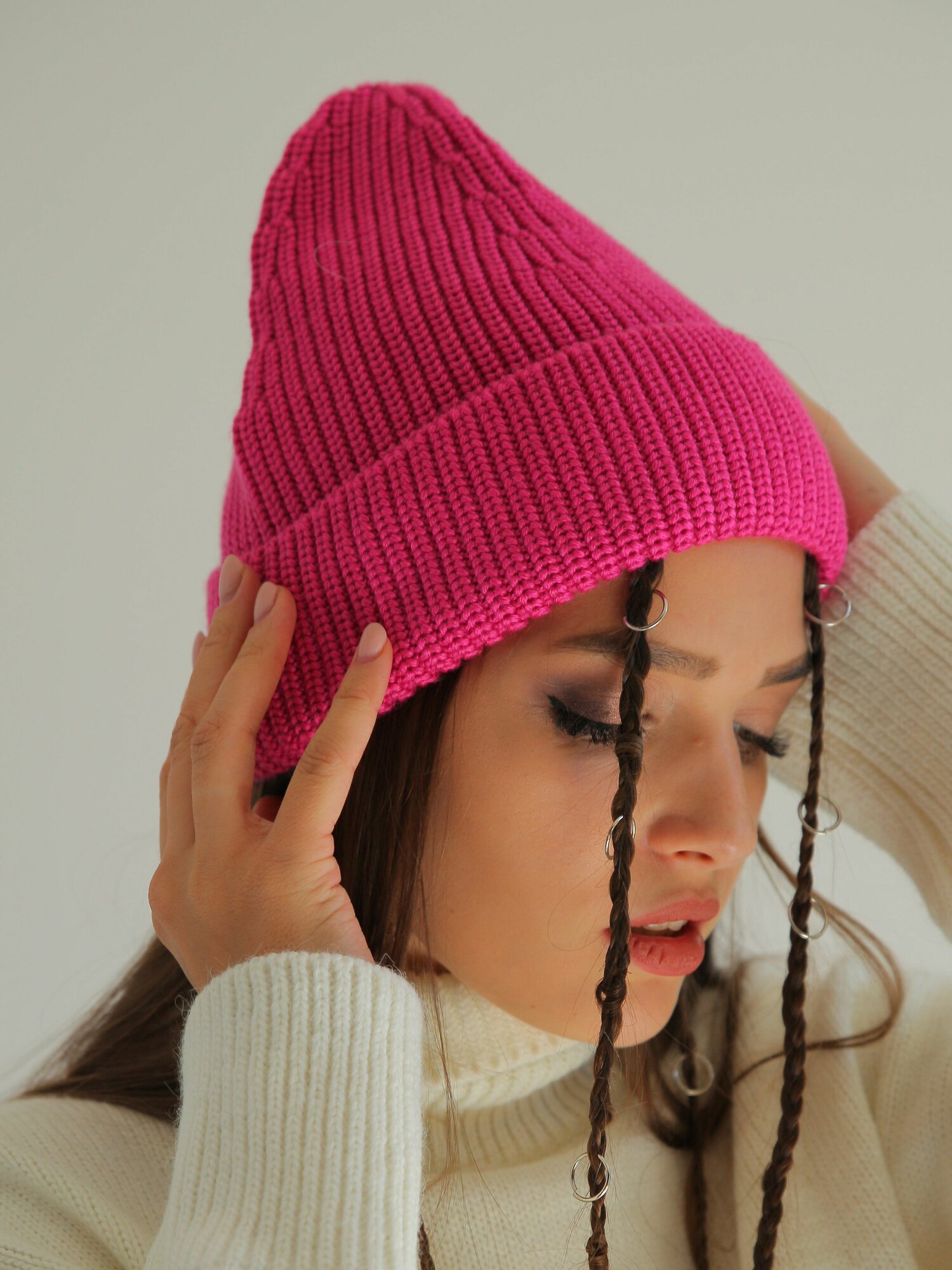 Шапка-бини Базовая коллекция для женщин