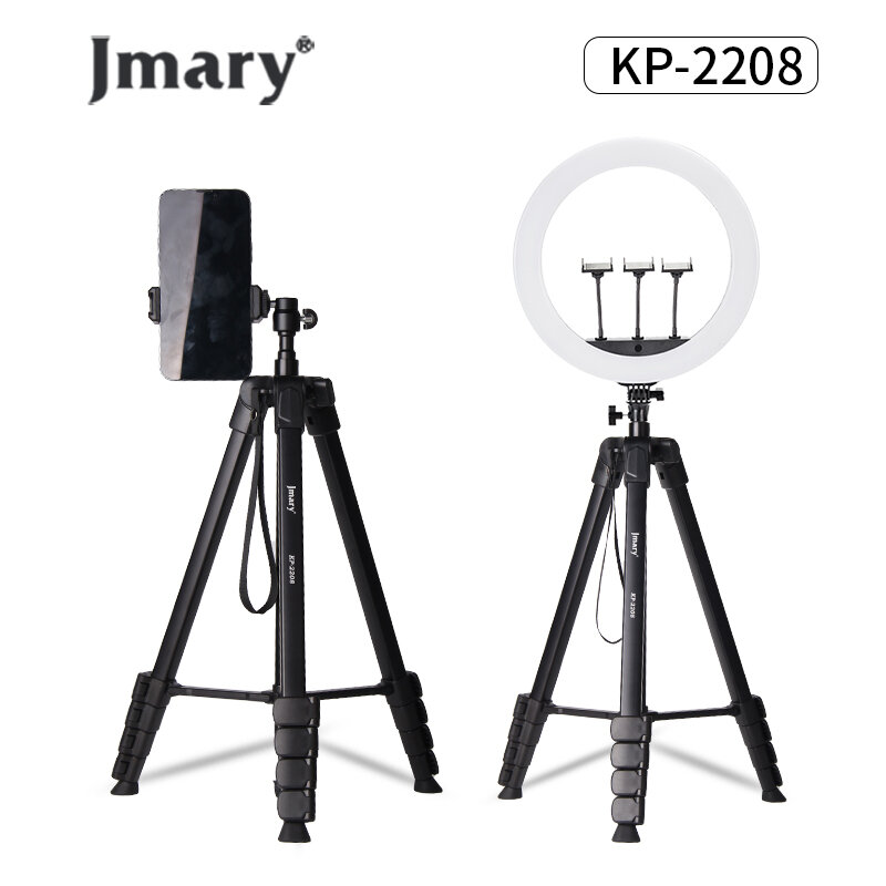 Профессиональный складной универсальный штатив Jmary KP-2208 для телефонов и камер.
