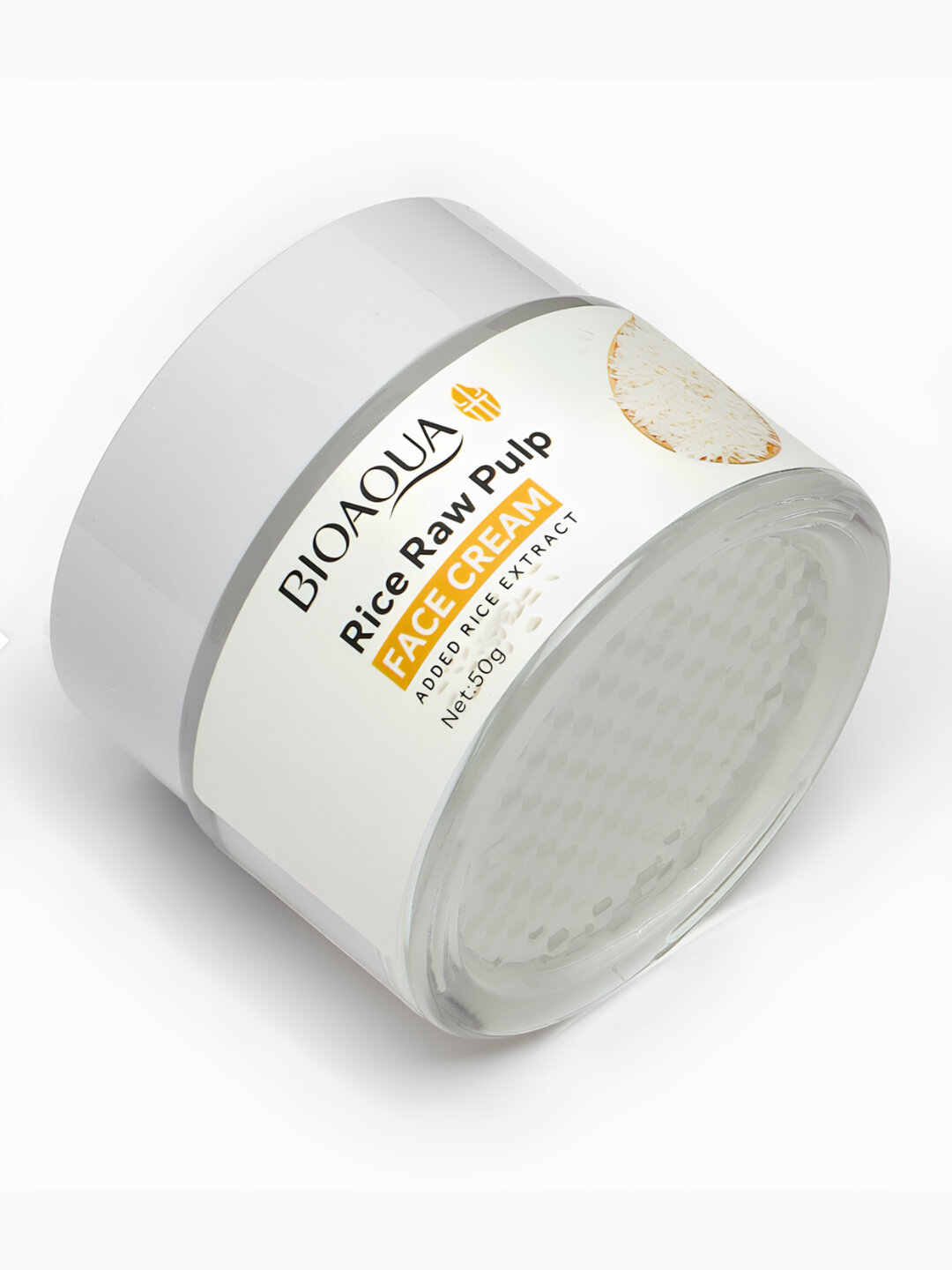 Увлажняющий и питательный крем для лица Bioaqua с экстрактом риса — фото 1