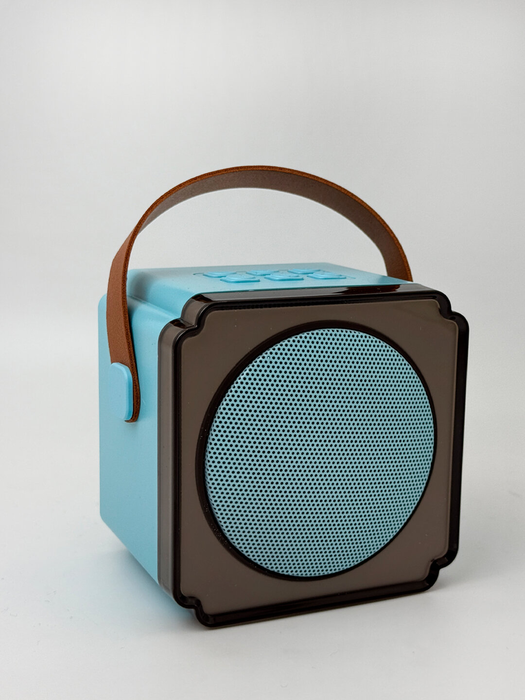 Портативная колонка с микрофоном для караоке, Bluetooth, для iOS и Android