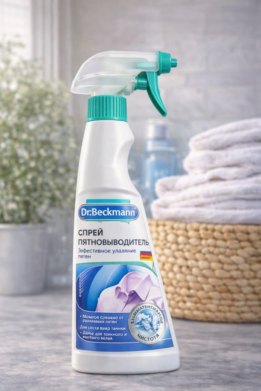 Пятновыводитель Dr. Beckmann, спрей, для широкого спектра тканей, 250 мл