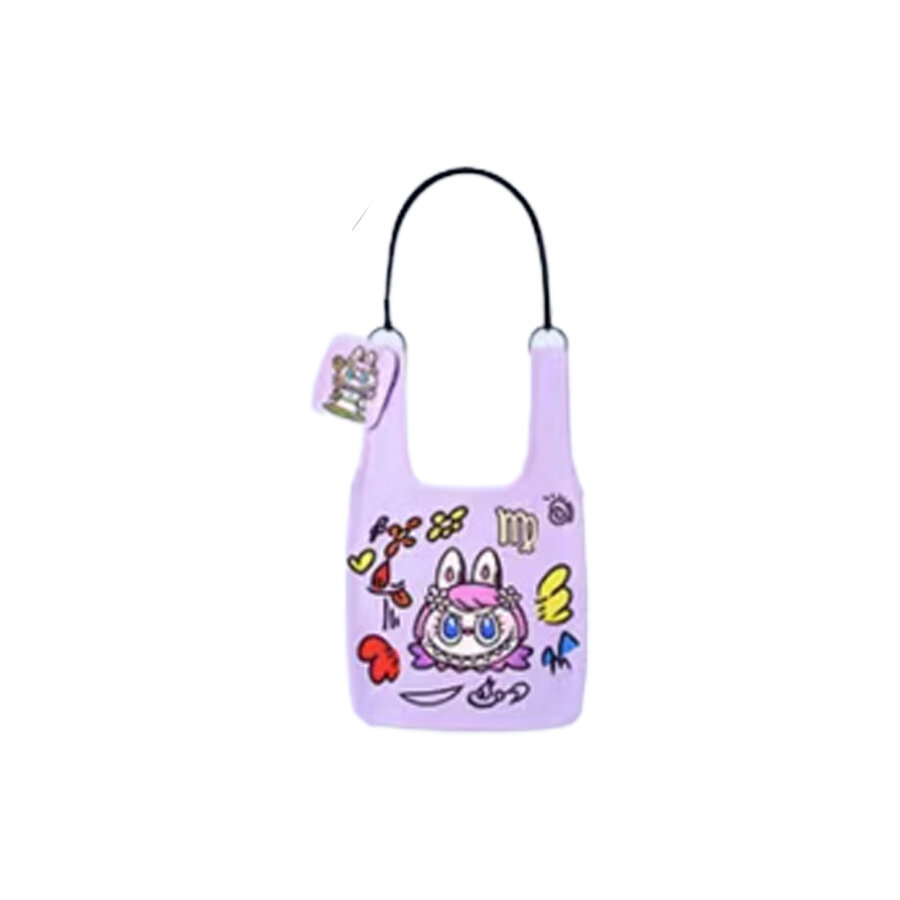 Сумка-шоппер унисекс POP MART LABUBU THE MONSTERS Constellation Collection, Confirmed-Virgo (Open)
