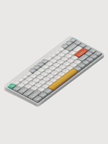 Изображение товара Nuphy AIR75 V2 RGB Brown Switch, белый, игровая беспроводная клавиатура