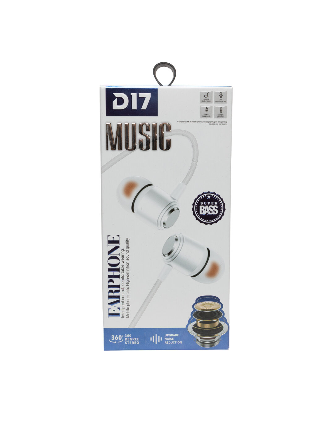 D17 проводные вакуумные отличные наушники Super Bass D17 проводные вакуумные отличные наушники Super Bass