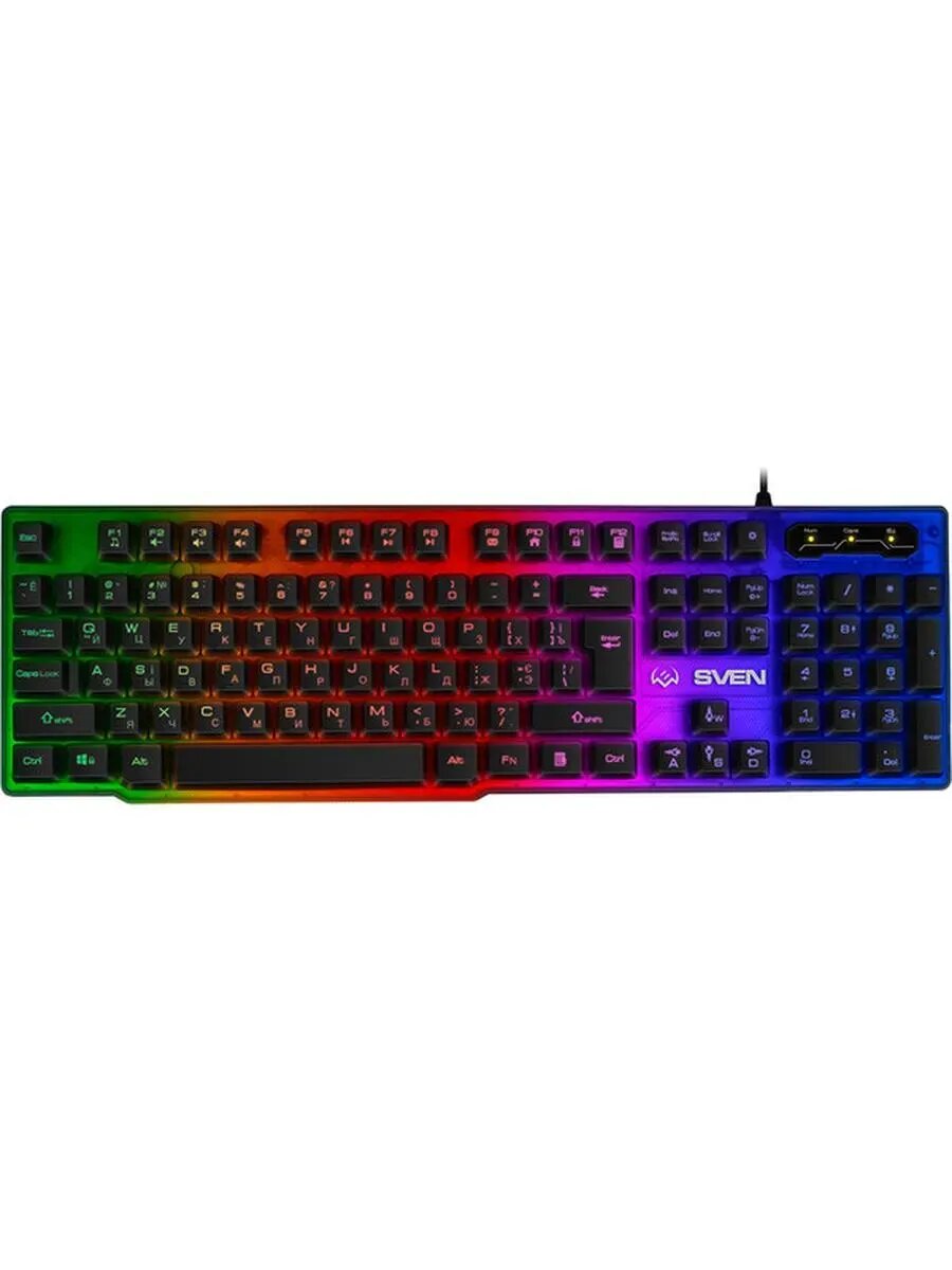 Игровая клавиатура KB-G8500 (104 кл, 12 Fn функций, прозрач