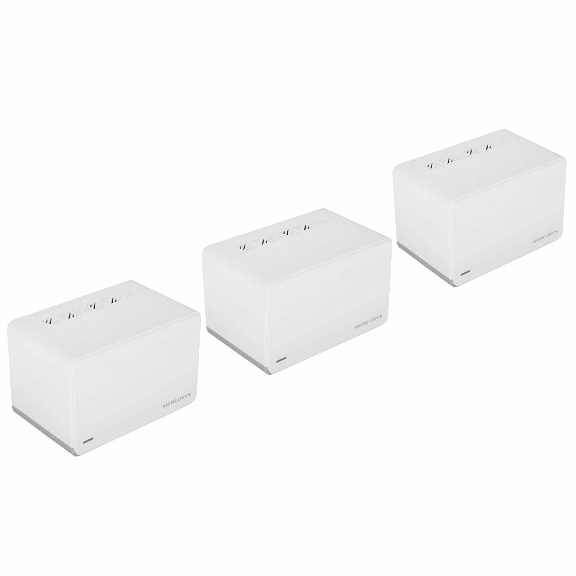 MESH-комплект Mercusys Halo H70X (3-pack) Wi-Fi 6 AX1800, до 1775 Мбит/с, 3×Gigabit LAN/WAN, бесшовный Mesh