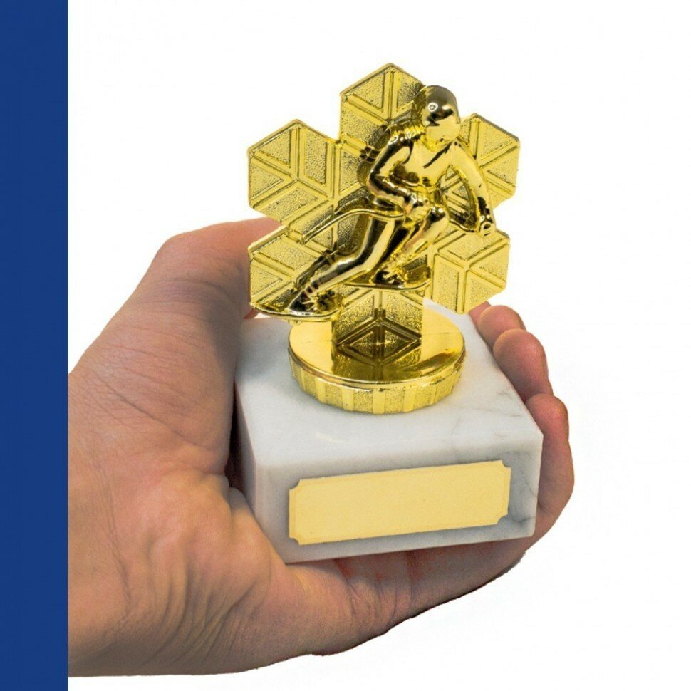 Статуэтка Лыжный спуск "Первый среди равных " — фото 1