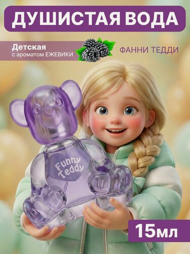 Изображение товара Духи детские Funny Teddy 15 мл. парфюм для детей
