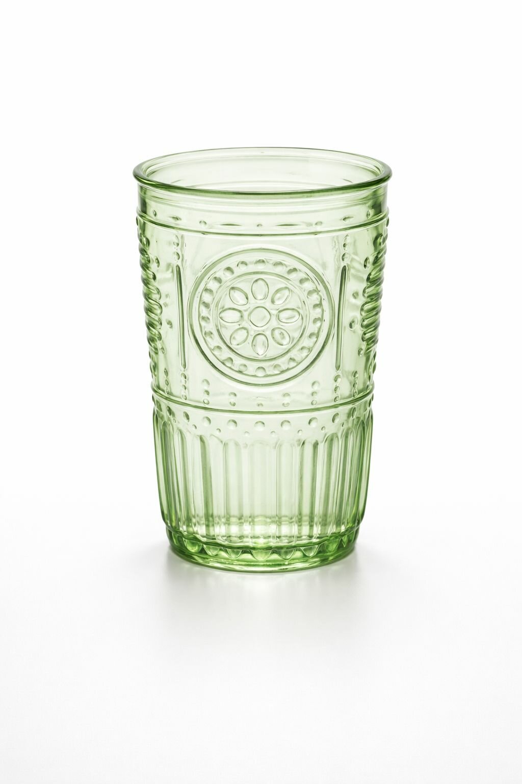 Набор стаканов Bormioli Rocco Romantic (340 мл), 4 шт, зеленые