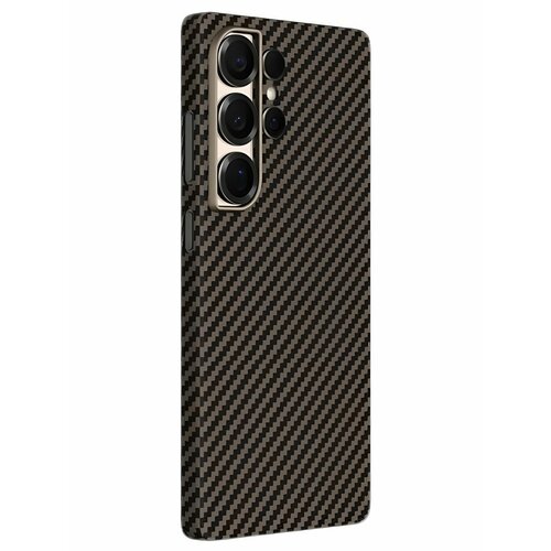 фото Чехол ультратонкий k-doo kevlar samsung galaxy s25 ultra, коричневый kzdoo